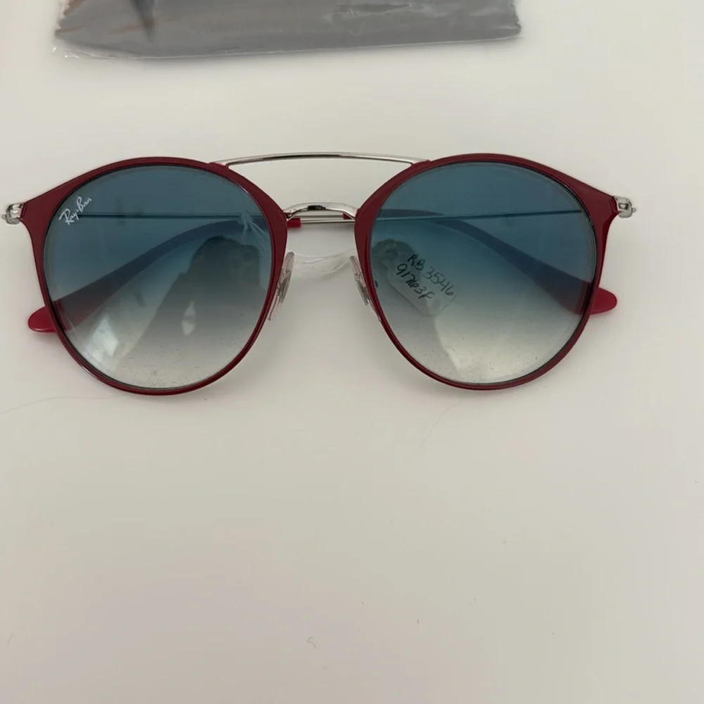 brand new ray bans , red - Picture 5 of 8